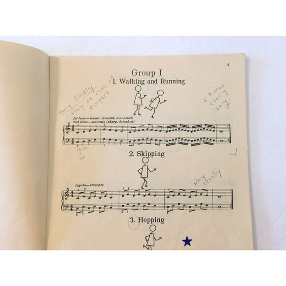 A Dozen A Day Book One Piano Technical Exercises By Edna-Mae Burnam 1950 - Picture 5 of 6